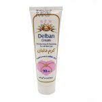 کرم تیوپی دلبان نرم کننده و آب رسان حجم ۹۰ میلی لیتر