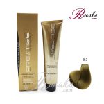 رنگ موی نیو پرستیژ سری زیتونی- بلوند زیتونی روشن- شماره ۸٫۳ حجم ۱۲۰ میلی لیتر - جدید