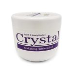 ماسک مو مغذی و نرم کننده (با آبکشی) کریستال حجم ۵۰۰ میلی لیتر