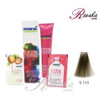 رنگ موی بدون آمونیاک مارال فیوژن سری PRECIOUS METAL- خاکستری مات- شماره 110-5 حجم ۱۰۰ میلی لیتر--