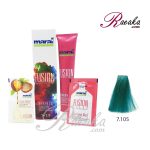 رنگ موی بدون آمونیاک مارال فیوژن سری PRECIOUS METAL- آبی رویال- شماره 105-7 حجم ۱۰۰ میلی لیتر