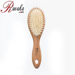 برس موی چوب بامبو بیول مدل Healthy Hair بیضی کوچک