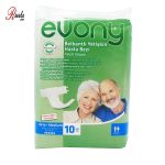 پوشک بزرگسال سایز متوسط ایونی evony بسته 10 عددی
