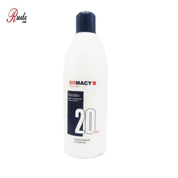 اکسیدان کرم دوماسی DOMACY نمره 1 (6%) حاوی عصاره بابونه و کراتین حجم۱۰۰۰ میلی لیتر