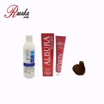 کیت رنگ مو آلبورا سری زیتونی کیت رنگ مو آلبورا سری زیتونی قهوه ای زیتونی تیره M2-3.2 حجم 100 میلی لیتر به همراه یک اکسیدان آلبورا 6% 120 میلی لیتر حجم 100 میلی لیتر به همراه یک اکسیدان آلبورا 6% 120 میلی لیتر