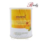 موم اپیلاسیون کنسروی مارال حاوی عصاره عسل مخصوص موهای نرمال وزن ۷۰۰ گرم