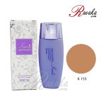 کرم پودر مایع SPF30 کنویس تیوپی فاقد چربی (ضد جوش) مناسب برای پوست های چرب کد رنگ K155 وزن ۳۵ گرم