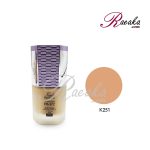 کرم پودر کنویس پمپی مایع SPF30 فاقد چربی (ضد جوش) مناسب برای پوست های چرب کد رنگ K251 حجم ۳۰ میلی لیتر