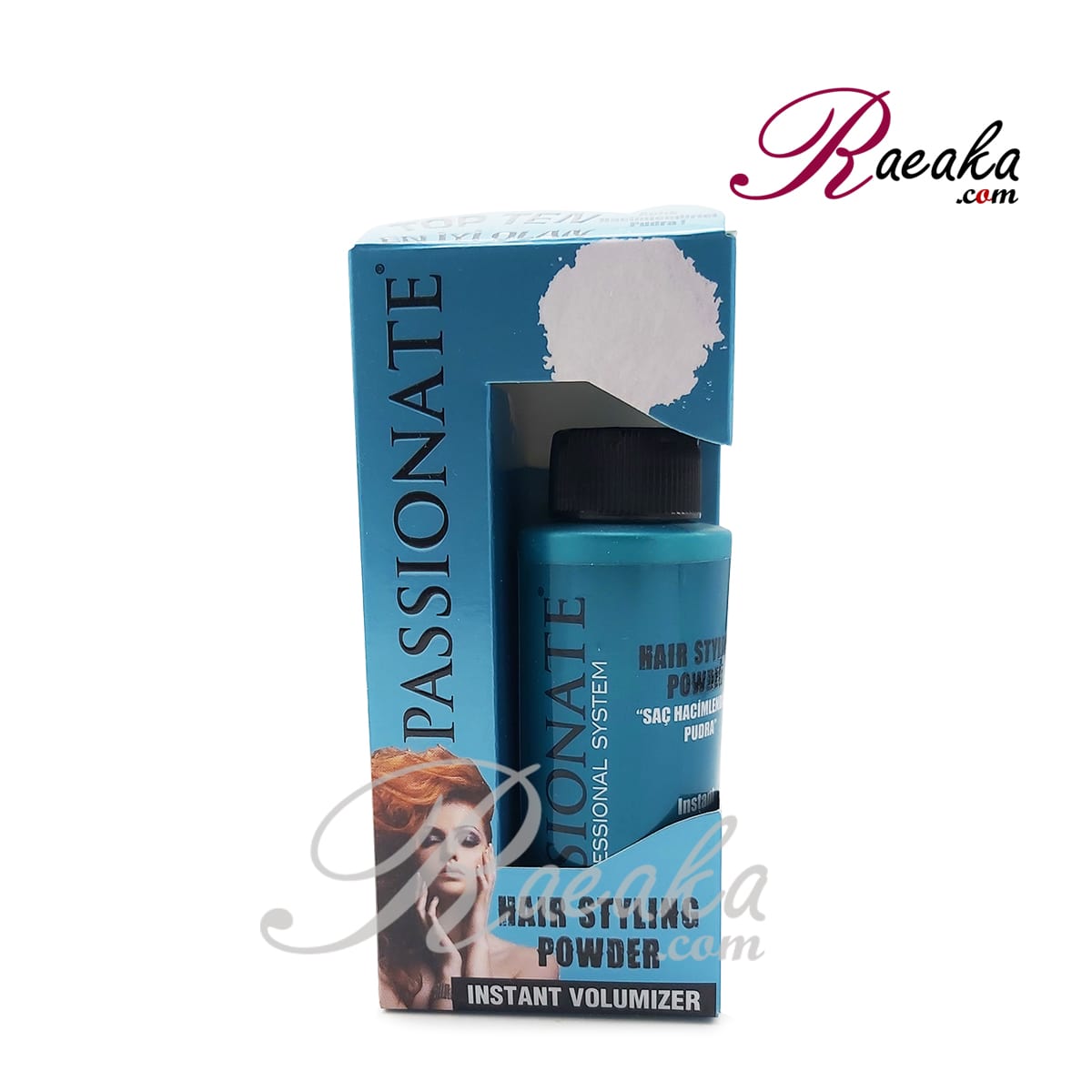 پودر حالت دهنده و حجم دهنده موی پشینت (PASSIONATE) مدل INSTANT VOLUMIZER (آبی) وزن خالص 20 گرم