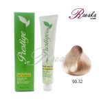 رنگ موی بدون آمونیاک و کراتینه نیو پرستیژ سری هایلایت- شامپاینی- شماره 90.32 حجم ۱۰۰ میلی لیتر