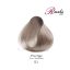 رنگ موی بدون آمونیاک و کراتینه نیو پرستیژ سری خاکستری- بلوند خاکستری روشن- شماره 8.1 حجم ۱۰۰ میل