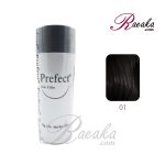 پودر پرپشت کننده مو پرفکت کد 01 - مشکی تیره (Noir Black) وزن خالص 25 گرم