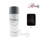 پودر پرپشت کننده مو پرفکت کد 01 - مشکی تیره (Noir Black) وزن خالص 50 گرم