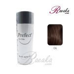 پودر پرپشت کننده مو پرفکت کد 06 - قهوه ای روشن (Light Brown) وزن خالص 25 گرم