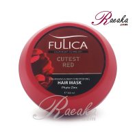 ماسک موی فولیکا تقویت کننده و نرم کننده موهای قرمز (با آبکشی) وزن خالص 300 گرم