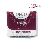 نوار بهداشتی پنبه ریز مدل دایموند بالدار و مشبک سایز خیلی خیلی بزرگ (XXL) بسته 10 عددی