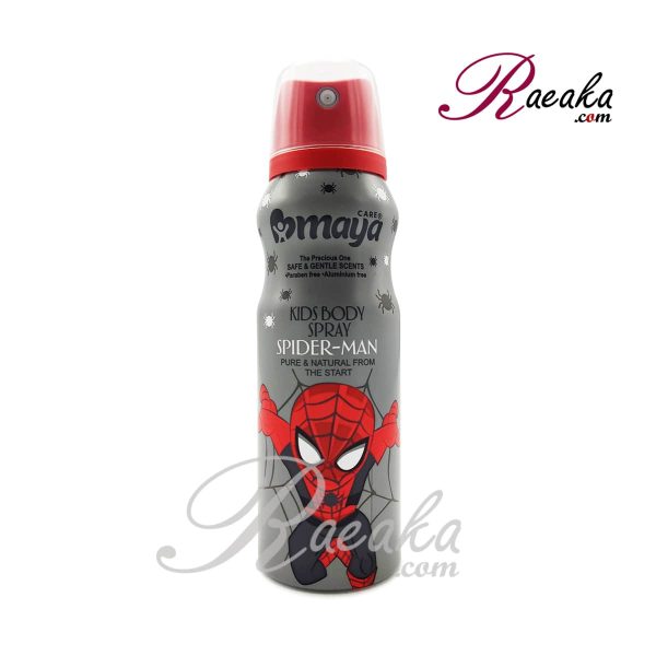 اسپری بدن کودک مایا مدل اسپایدرمن (SPIDER-MAN) حجم 130 میلی لیتر