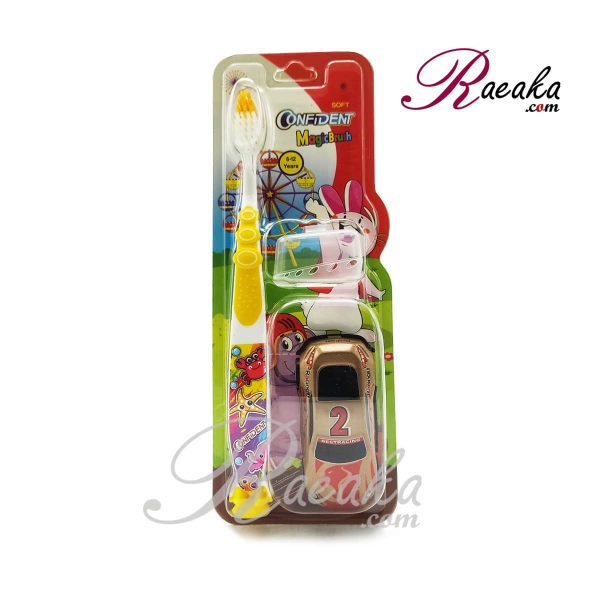 مسواک کودک کانفیدنت مدل مجیک براش سافت (Magic Brush-SOFT) همراه با جایزه
