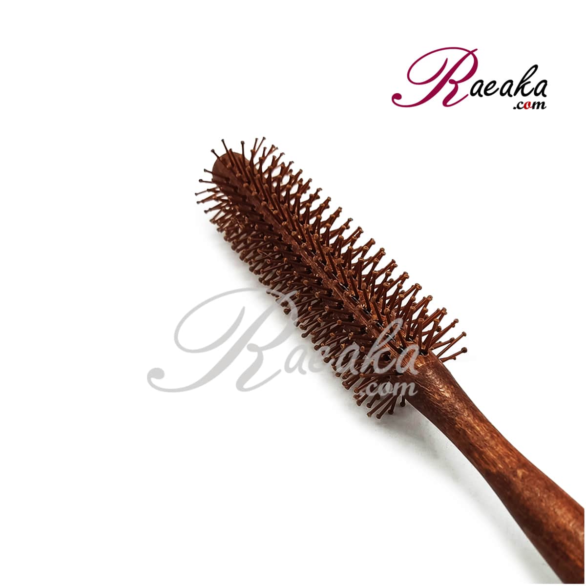 برس گرد چوبی سایز کوچک با دندانه پلاستیکی - 2