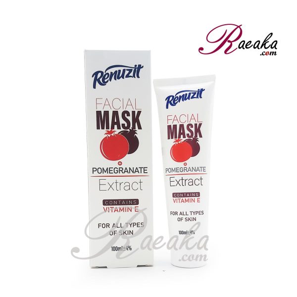 ماسک صورت رینوزیت حاوی عصاره انار مناسب انواع پوست حجم 100میلی لیتر - 2