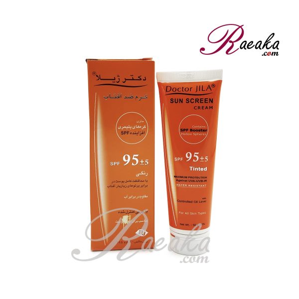 کرم ضد آفتاب رنگی دکتر ژیلا دارای SPF95 وزن خالص 50 گرم - 2