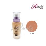 کرم پودر کنویس پمپی مایع SPF30 کد رنگ K205 حجم 30 میلی لیتر