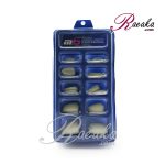 ناخن مصنوعی ام بی (MB) سر گرد رنگ شیری بسته 100 عددی