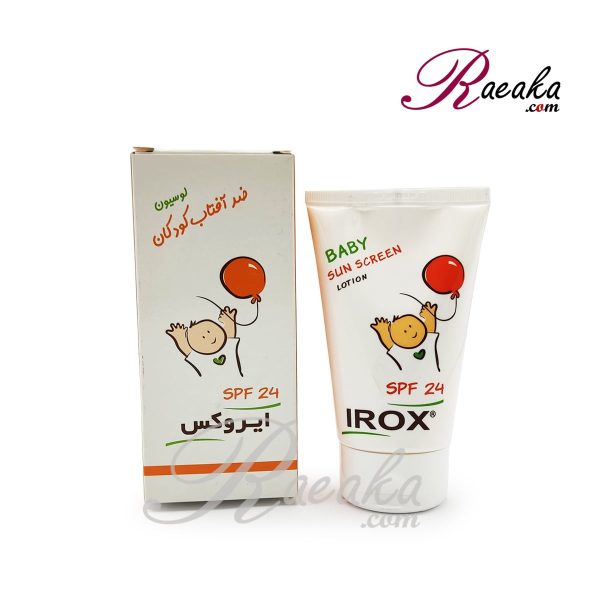 لوسیون ضد آفتاب کودک ایروکس SPF24 حجم ۶۰ میلی لیتر - 2