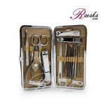 ست مانیکور و پدیکور 19 تکه همراه با کیف چرمی