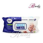 دستمال مرطوب دست، صورت و بدن دافی مخصوص بزرگسالان بسته 100 عددی