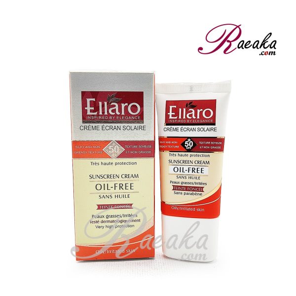 کرم ضد آفتاب بژ طبیعی الارو SPF50 مناسب پوست چرب حجم ۵۰ میلی لیتر - 2