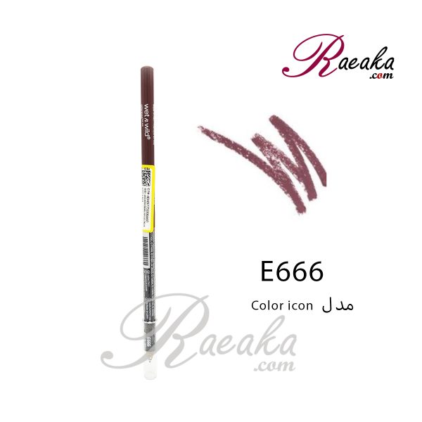 خط لب وت اند وایلد مدل Color icon شماره E666 وزن خالص 1.4 گرم - 3