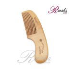 شانه چوبی دندانه ریز دسته دار کد 28