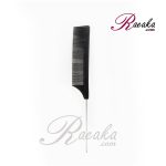 شانه مو پلاستیکی با دم فلزی جهت تقسیم مو کد 62