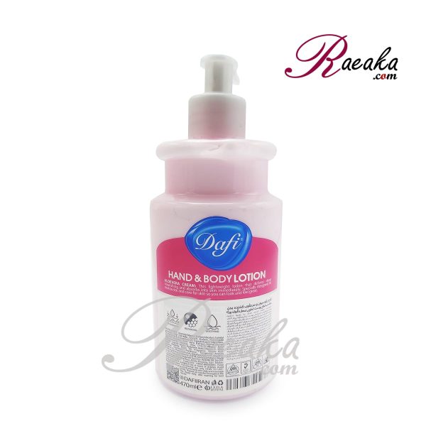 کرم لوسیون و مرطوب کننده بدن دافی حاوی عصاره آلوئه ورا حجم 470 میلی لیتر - 2
