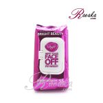 دستمال مرطوب پاک کننده آرایش دافی چشم و صورت مدل درخشان کننده 55 برگی