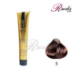رنگ موی بیجورکا سِری طبیعی- شماره 5 (قهوه ای روشن) حجم 100 میلی لیتر