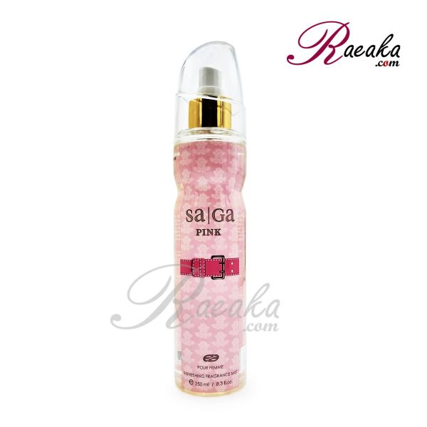 بادی اسپلش عماد آرا رایحه SAGA PINK ویژه بانوان حجم 250 میلی لیتر