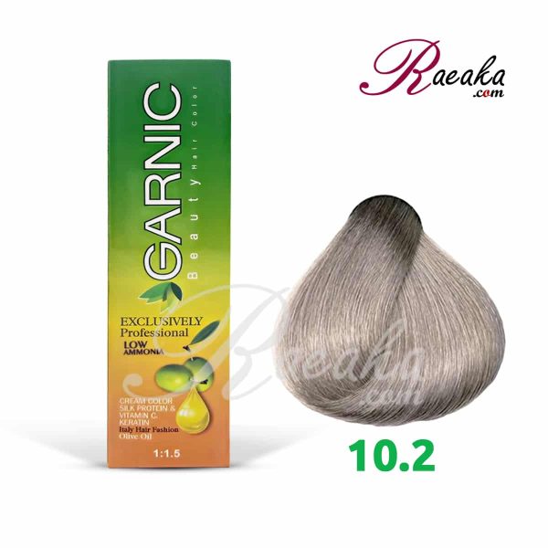 رنگ موی گارنیک سِری دودی- شماره 10.2 (بلوند دودی فوق العاده روشن) حجم 120 میلی لیتر