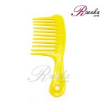 شانه دندانه درشت مخصوص موی فر پلاستیکی کد 81