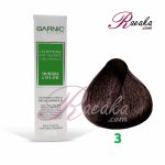 رنگ موی بدون آمونیاک گارنیک- شماره 3 (قهوه ای تیره) حجم 100 میلی لیتر