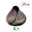 رنگ موی گارنیک سِری خاکستری- شماره 8.1 (بلوند خاکستری روشن) حجم 120 میلی لیتر - 2