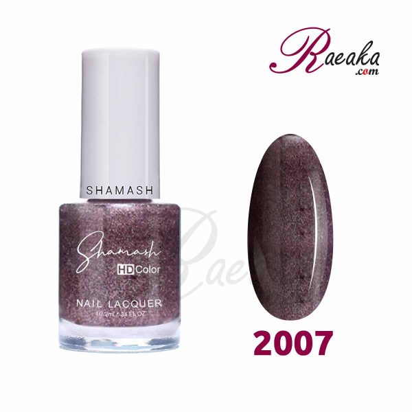 لاک ناخن شاماش شماره 2007 حجم 10.2 میلی لیتر