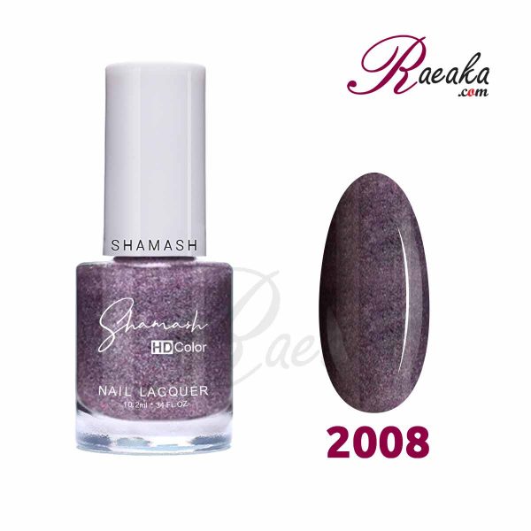 لاک ناخن شاماش شماره 2008 حجم 10.2 میلی لیتر
