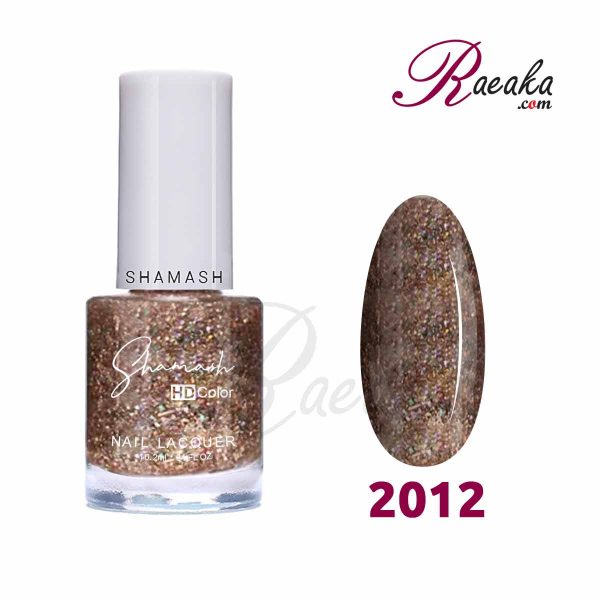 لاک ناخن شاماش شماره 2012 حجم 10.2 میلی لیتر