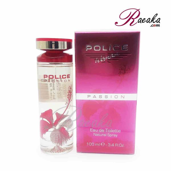 ادو تویلت پلیس رایحه پَشِن (Passion) ویژه بانوان حجم 100 میلی لیتر - 2