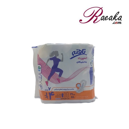 نوار بهداشتی تافته مدل اسپرت بسته 7 عددی